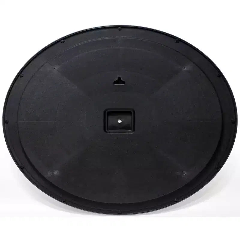 Specchio da parete nero 56 cm - Stile moderno, cornice in plastica, nessun assemblaggio, montaggio a parete