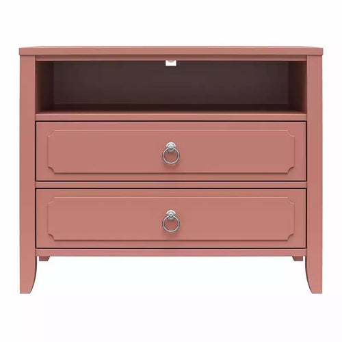 Novogratz Her Majesty 2-Drawer Nightstand