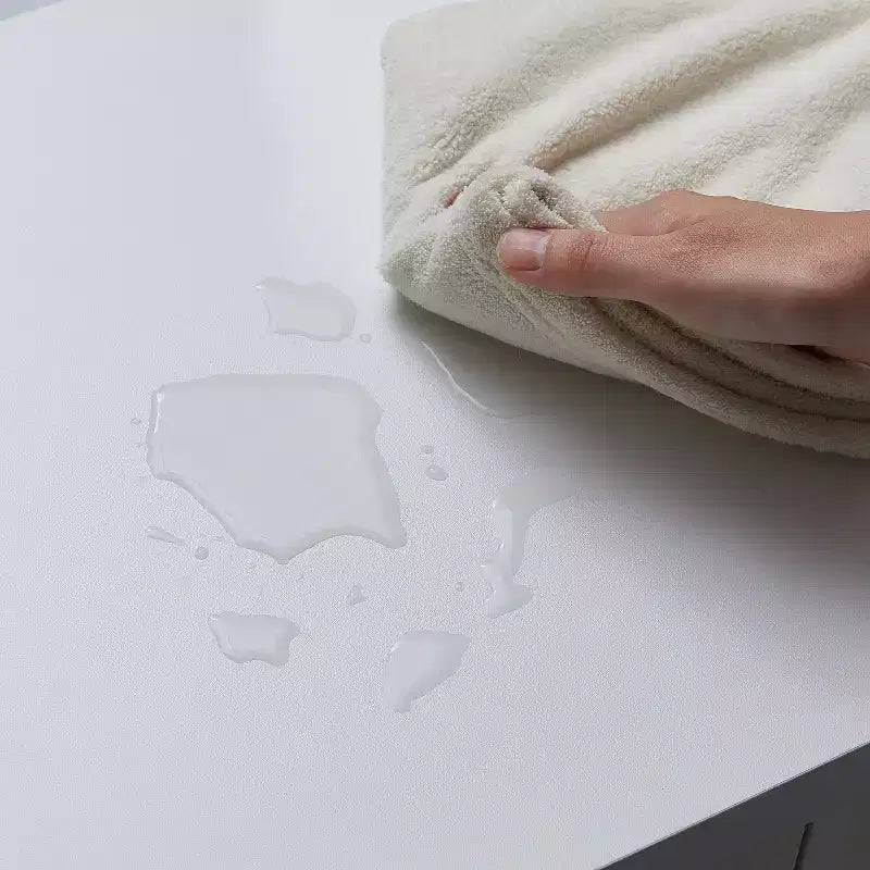 68 Mobile multiuso da soggiorno, credenza bianca in truciolare+MDF con dispositivo anti-ribaltamento