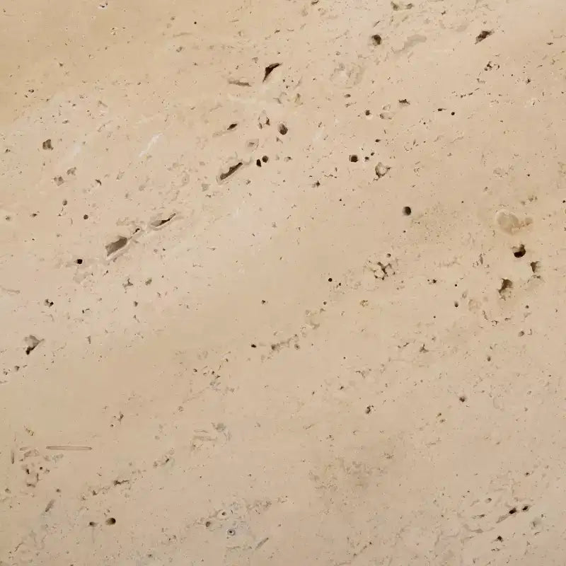 Tavolino d'appoggio in legno/marmo - Naturale